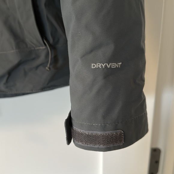 North Face Women’s Triclimate 3-in-1 Jacket Grey White - Picture 2 of 9